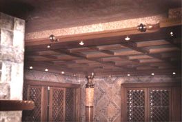 декоративные деревянные панели потолки изготовление на заказ 